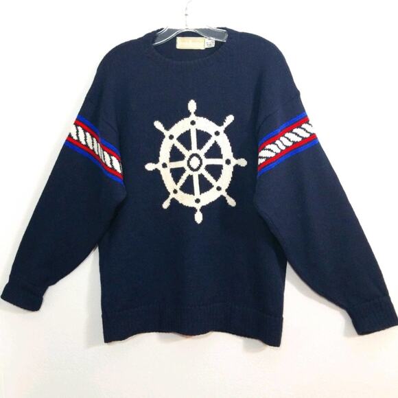 Vintage Royal Viking Line Scandinavian sweater